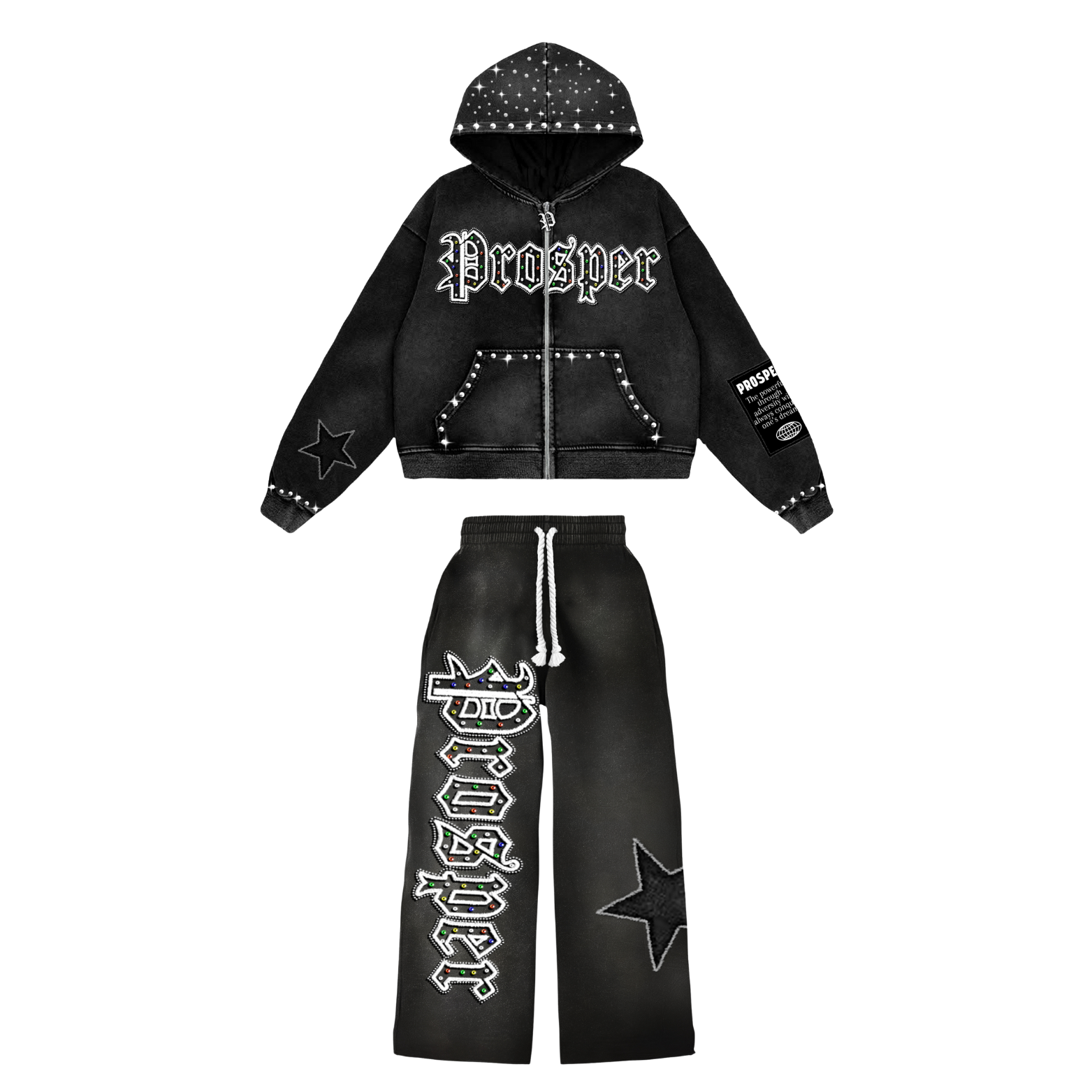 “PREVAIL BLACK” SWEATSUIT