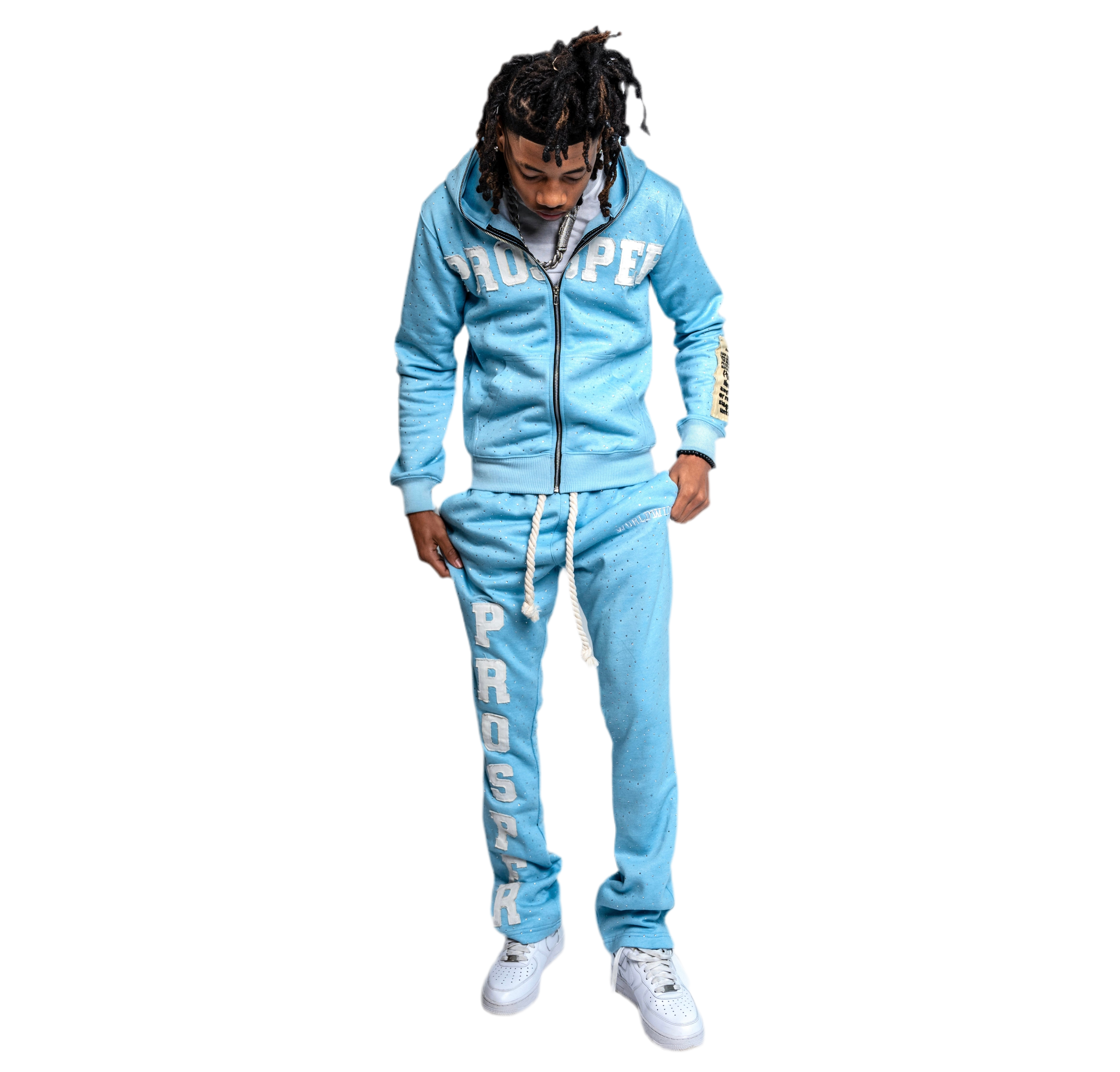 "LIGHT BLUE" SWEATSUIT
