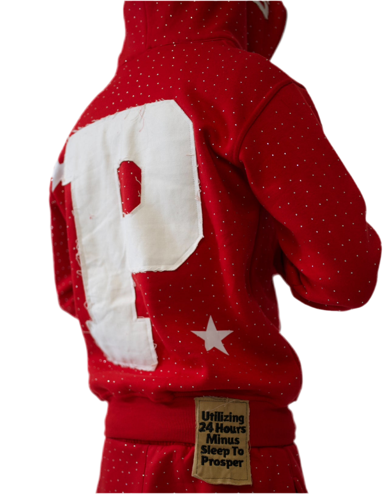 "FIRE RED" ZIP UP
