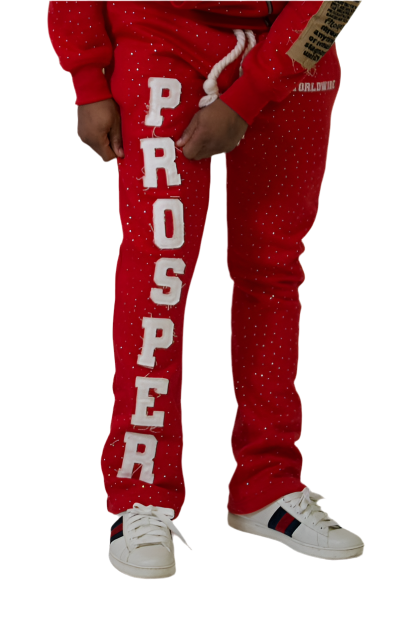 "FIRE RED" SWEATS