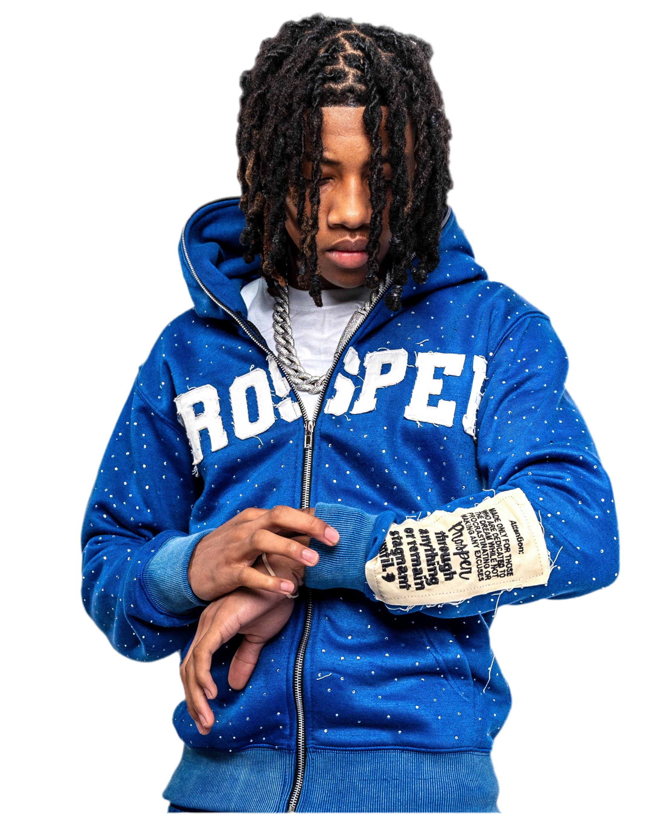 “ROYAL BLUE” JACKET + FREE PANTS + FREE MYSTERY ITEM