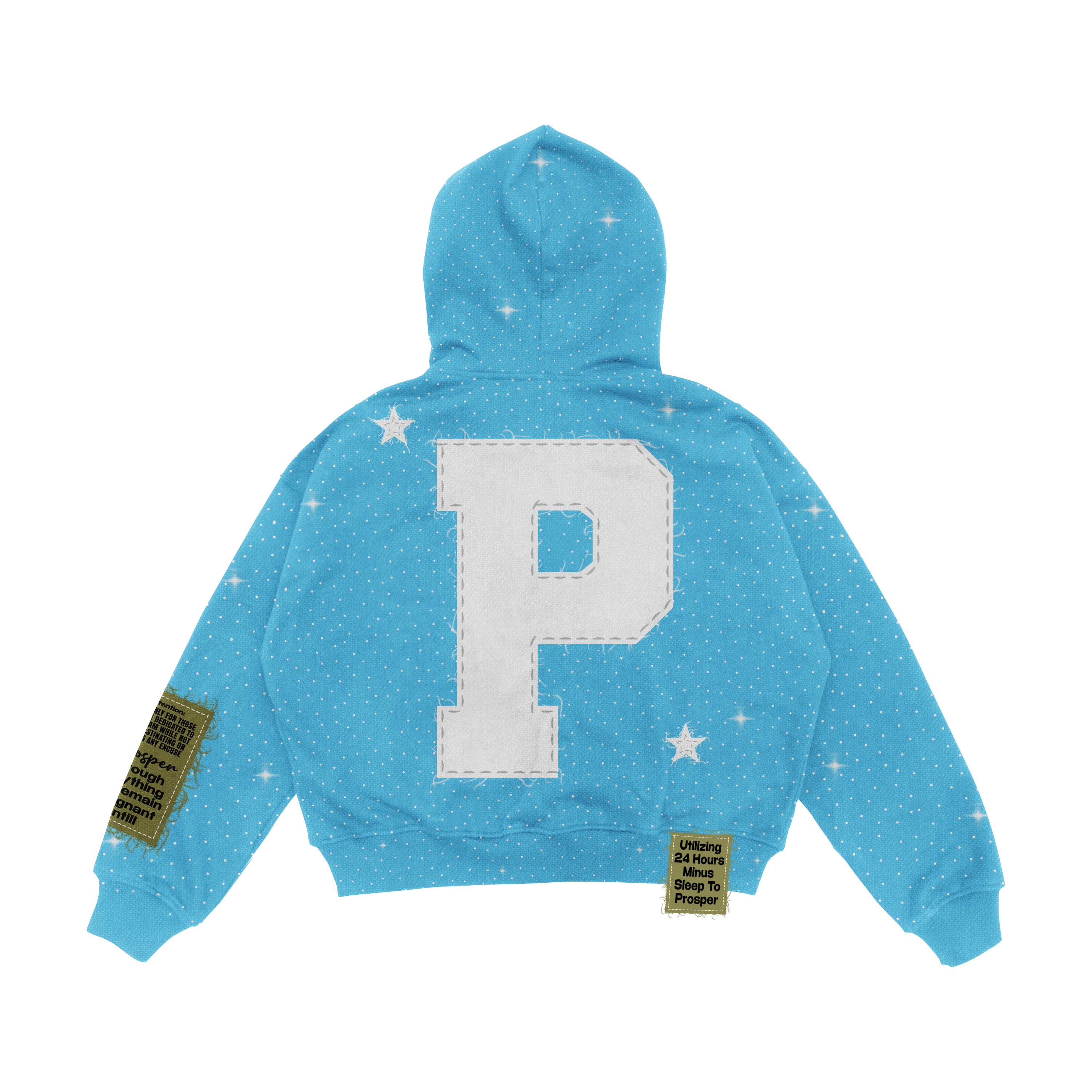 "LIGHT BLUE" ZIP UP