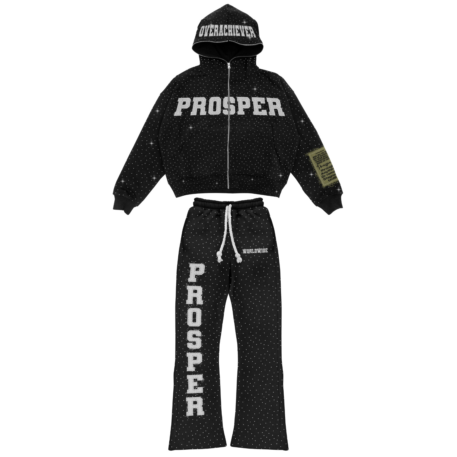"BLACK" SWEATSUIT