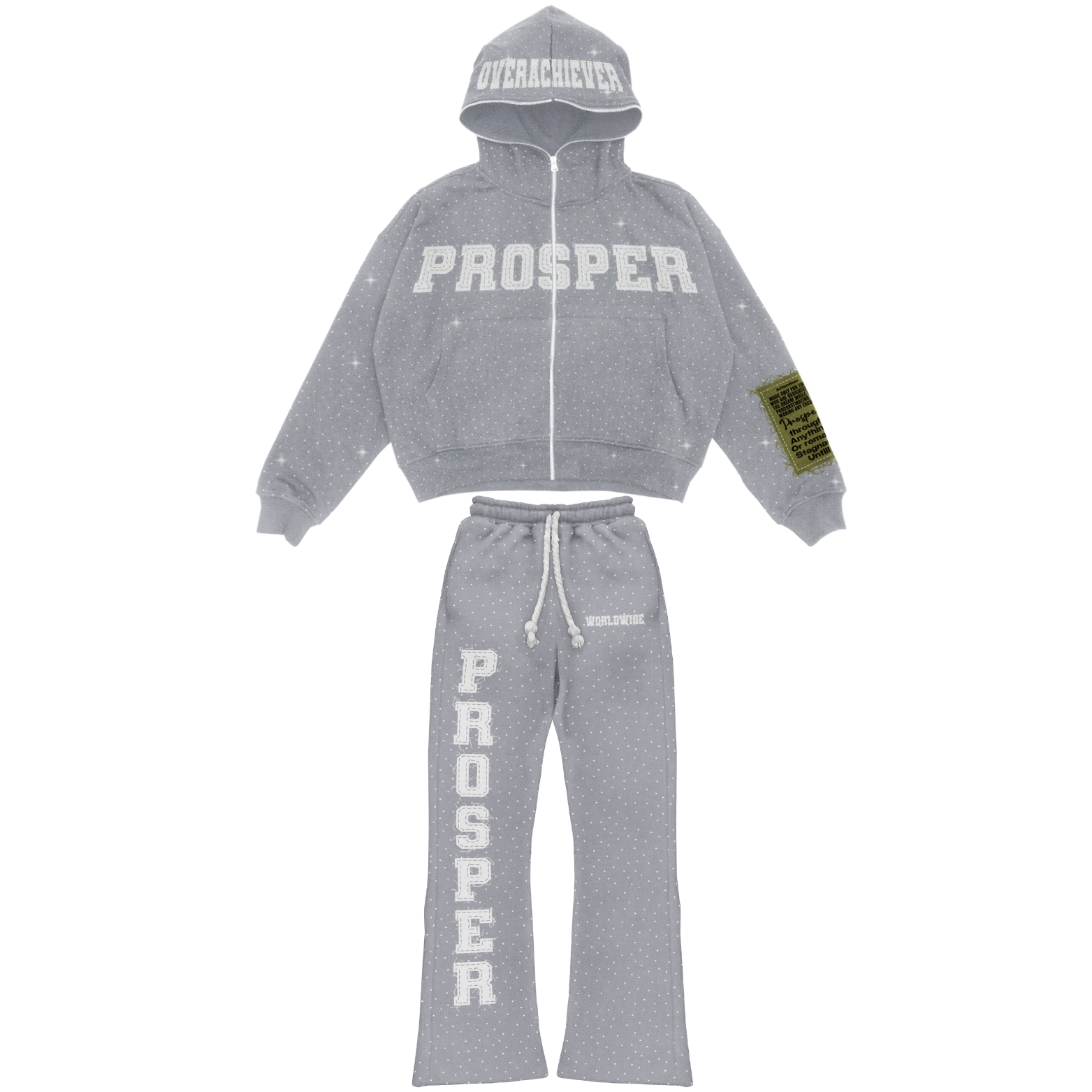 "GRAY" SWEATSUIT