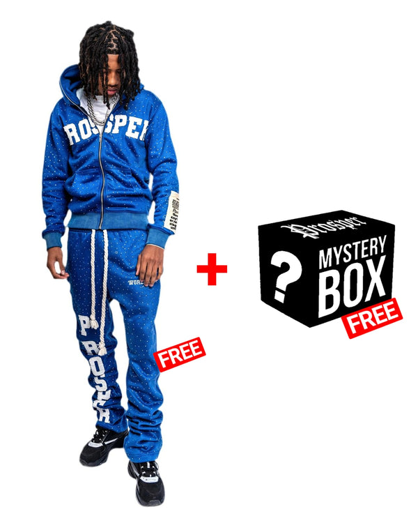 “ROYAL BLUE” JACKET + FREE PANTS + FREE MYSTERY ITEM