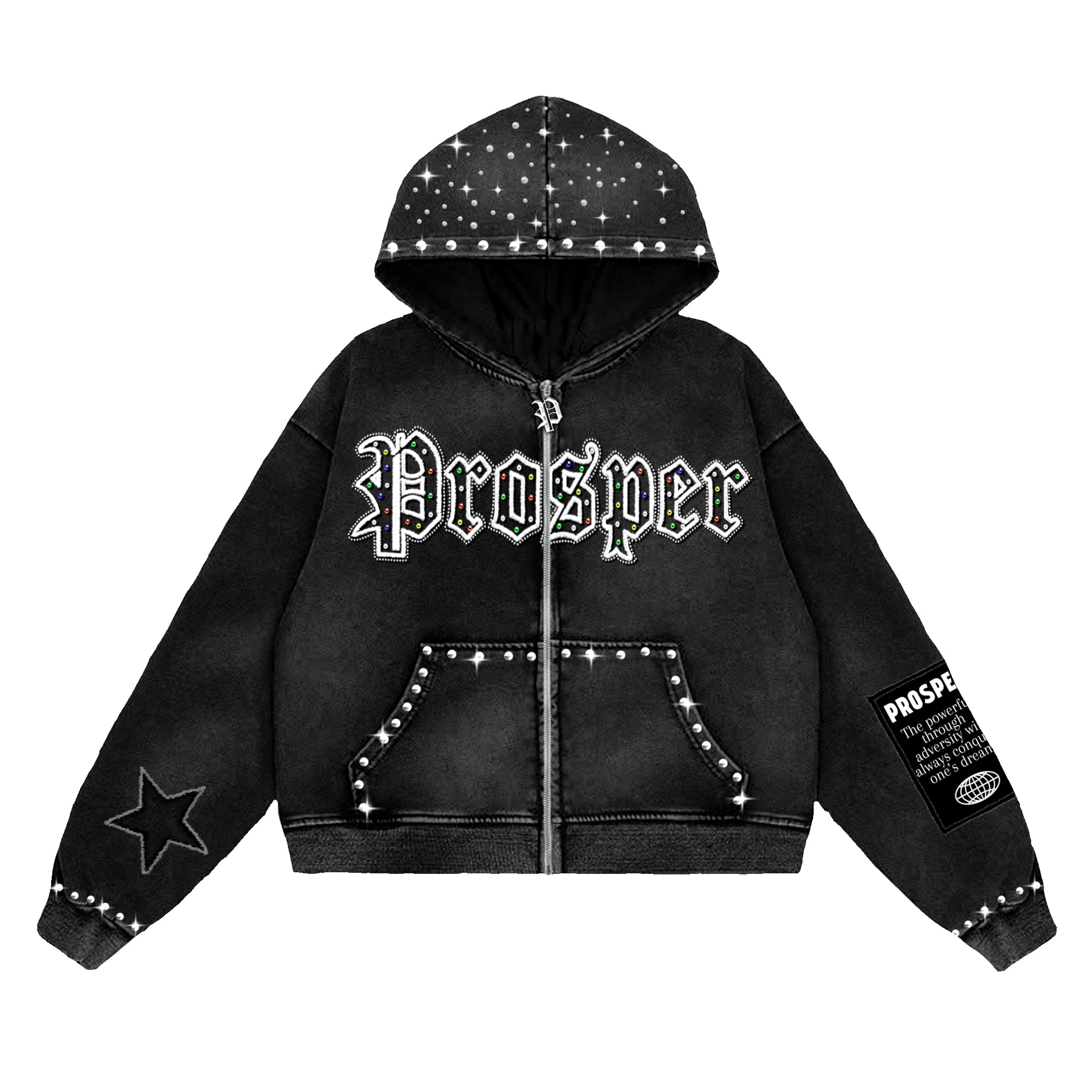 “PREVAIL BLACK” JACKET + FREE PANTS + FREE MYSTERY ITEM